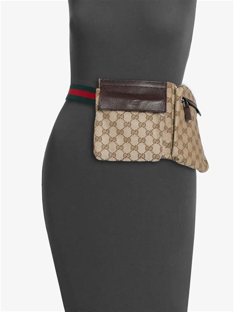 all black gucci belt purse|gucci belt bag original price.